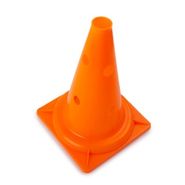 Конус с отверстиями У622 (оранжевый) 23,5*23,5*32,5 см Стром 358515