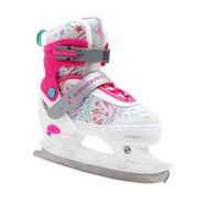 Раздвижные коньки AC-SK5500 Pink с блестками (внутри мех) (M (33-36)) RGX AC-SK5500 Pink