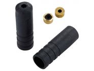 BOT007 Наконечник оболочки троса перекл. 4мм, пласт. чёр. с уплотн., 100шт JAGWIRE ZJG17627