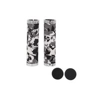 Грипсы, материал: ЭВА, 130мм, 2 грипстопа, белый/серый/чёрный КИТАЙСКИЕ ПРОИЗВОДИТЕЛИ ZTB18106