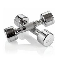 Гантель хром 2 кг (2 штуки) VictoryFit VF-CR020-2