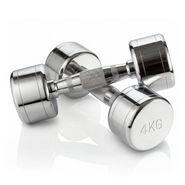 Гантель хром 4 кг (2 штуки) VictoryFit VF-CR040-2