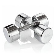 Гантель хром 6 кг (2 штуки) VictoryFit VF-CR060-2
