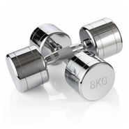 Гантель хром 8 кг (2 штуки) VictoryFit VF-CR080-2
