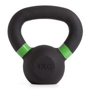 Гиря чугунная с цветным кольцом 4 кг (модель: К-3) VictoryFit VF-KCR040