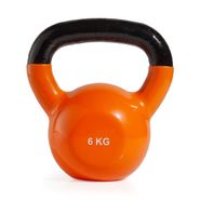 Гиря чугунная винил 6 кг (модель: К-4) VictoryFit VF-KV060