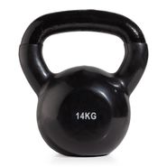 Гиря чугунная винил 14 кг (модель: К-4) VictoryFit VF-KV140