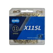Цепь X11SL 118L Ti-N Gold KMC ZTB19208