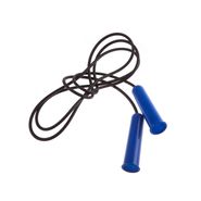 Скакалка резиновая черная d 5 мм.  1,85 м. Alpha Caprice Скакалка резиновая