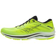 Кроссовки беговые MIZUNO Wave Rider 25 J1GC210315, р.UK11.5, (рос.45.5), салатовый 45.5 MIZUNO J1GC210315