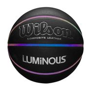 Мяч баск. WILSON Luminous, WTB2027XB07, р.7, композит, бут.камера, черный 7 WILSON WTB2027XB07