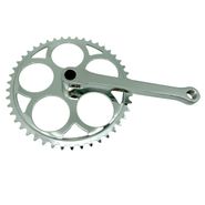 Шатуны C462-CZ под клин стальные, 170 мм, 46T, под 1-ск. цепь, хром КИТАЙСКИЕ ПРОИЗВОДИТЕЛИ ZTB18041