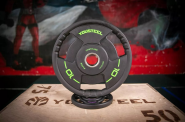Диск TPU с ручками полиуретановый Yousteel 10 кг 50 мм