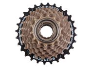 Трещотка 7 ск. 14-16-18-20-22-24-28T дискретная коричневая ТАЙВАНЬСКИЕ ПРОИЗВОДИТЕЛИ ZTB17736