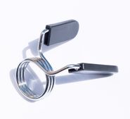 Замок пружинный с изогнутыми обрезиненными лапками 51 мм Original FitTools FT-OC51-CVDR