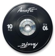 AeroFit AFBD 10 кг бамперные диски для кроссфита, черные