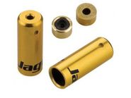 Наконечник оболочки троса перекл. 4мм с уплотн. Золотой. 1 шт JAGWIRE ZJG50448-W