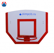 Щит баскетбольный навесной детский фанера Кольцо №3, сетка в компле МК-0178
