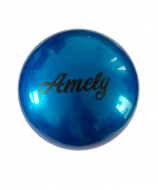 Мяч для художественной гимнастики Amely AGB-101 19 см синий УТ-00012857