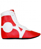 Обувь для самбо Rusco SM-0102 кожа красный размер 30 УТ-00010307