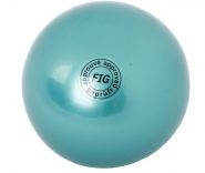Мяч для художественной гимнастики 19 см 420 гр зеленый AB2801 150525