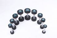 Гантели в уретане LIVEPRO по 1 кг (пара) Studio Dumbbells