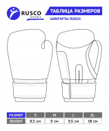 Перчатки снарядные шингарды Rusco синий р.L УТ-00014240