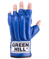 Перчатки снарядные Green Hill ROYAL CMR-2076 кожа синие р.L УТ-00009383