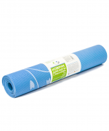 Коврик для йоги STAR FIT FM-102 PVC с рисунком, синий УТ-00007244