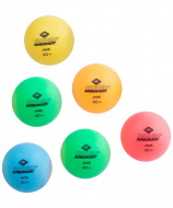 Мяч для настольного тенниса Colour Popps Poly, 6 шт. Donic УТ-00018113