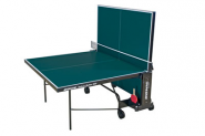 Стол теннисный DONIC INDOOR ROLLER 800 230288-G зеленый с сеткой
