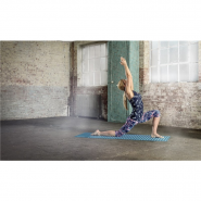 Мат для йоги двухсторонний Reebok RAYG-11030GN 4 мм Полоски