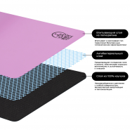 Коврик для йоги INEX Yoga PU Mat полиуретан 185 x 68 x 0,4 см, зеленый INEX HG\PUMAT-GG\18-68-04