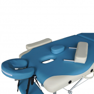 Массажный стол DFC NIRVANA Elegant Deluxe цвет голуб./беж. (Turquose/Beige) TS2010_TB