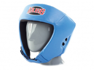 Шлем боксерский натуральная кожа Jabb JE-2004 красный размер M