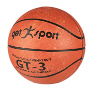 Мяч баскетбольный резиновый Getsport GT-3 размер 3