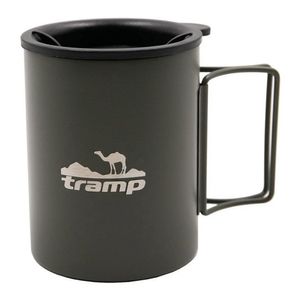 Tramp термокружка со складными ручками и поилкой TRC-136.12, 300 мл (оливковый) Tramp TRC-136