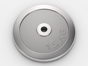 Диск хромированный UNIX Fit 15 кг / 25 мм UNIX Fit DU15000CE
