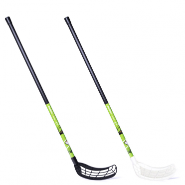 Клюшка для флорбола "RealStick", арт.MR-KF, 95см,прямой крюк (для любого хвата), композит, салатовый REALSTICK MR-KF-Pl95