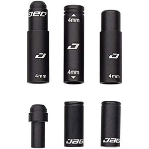 Заглушки в комплекте Jagwire CHA154 (18шт.), чёрные, блистер JAGWIRE ZJG21483