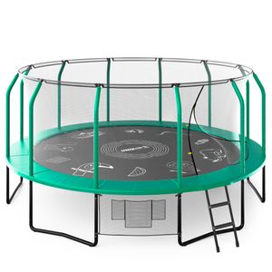 Батут UNIX Line SUPREME GAME 16 ft (Green) UNIX Line TRUSUG16GR