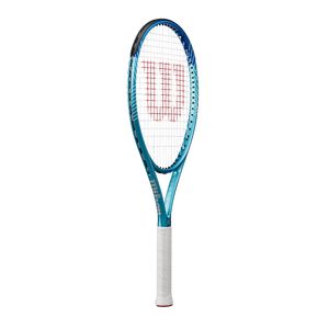 Ракетка б/т Wilson Ultra Power 103 Gr2, WR146910U2, для любителей, графит, со струнами, сине-голубой Взрослый