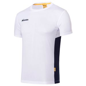 Футболка игровая MIKASA MT261-023-2XS, размер 2XS, белый XXS