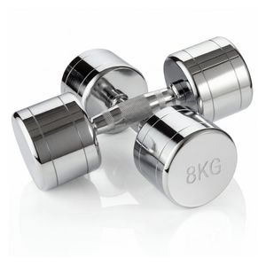 Гантель хром 8 кг (2 штуки) VictoryFit VF-CR080-2