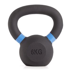 Гиря чугунная с цветным кольцом 6 кг (модель: К-3) VictoryFit VF-KCR060