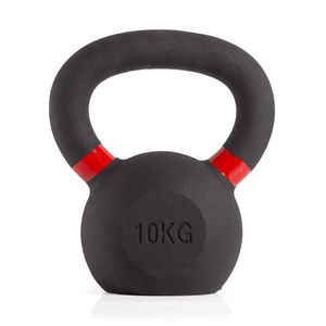 Гиря чугунная с цветным кольцом 10 кг (модель: К-3) VictoryFit VF-KCR100