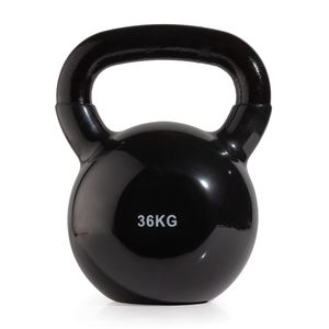 Гиря чугунная винил 36 кг (модель: К-4) VictoryFit VF-KV360