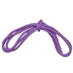 Скакалка гимнастическая с люрексом BF-SK10 Радуга 3м,180гр. (желтый-розовый-зеленый) BF Скакалка гимнастическая BF-JRG01 2.5м, 150гр