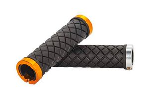 Грипсы рез. 130мм, 2 грипстопа, чёр. КИТАЙСКИЕ ПРОИЗВОДИТЕЛИ ZTB22025