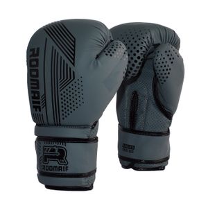 Боксерские перчатки RBG-335 Dх Grey (10 oz) Roomaif RBG-332 Dх Grey